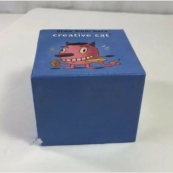 Cranium Board Game Creative Cat Blue Playing Cards Deck Replacement Parts 2004 - Picture 3 of 5